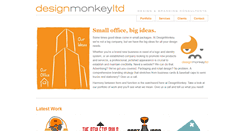 Desktop Screenshot of designmonkeyltd.com